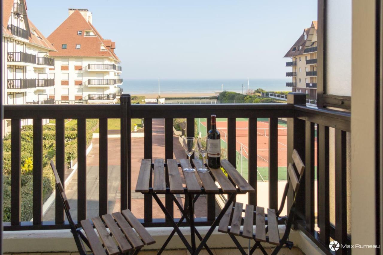 Studio Moderne Acces Plage, Piscine Et Tennis Кабур Екстериор снимка