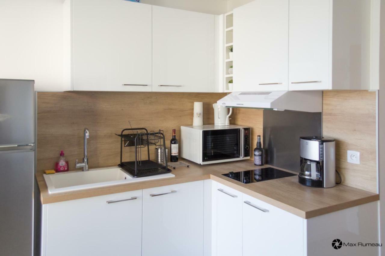 Studio Moderne Acces Plage, Piscine Et Tennis Кабур Екстериор снимка