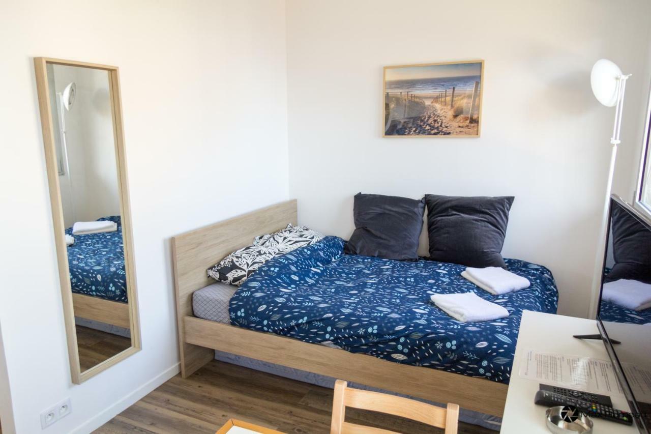 Studio Moderne Acces Plage, Piscine Et Tennis Кабур Екстериор снимка