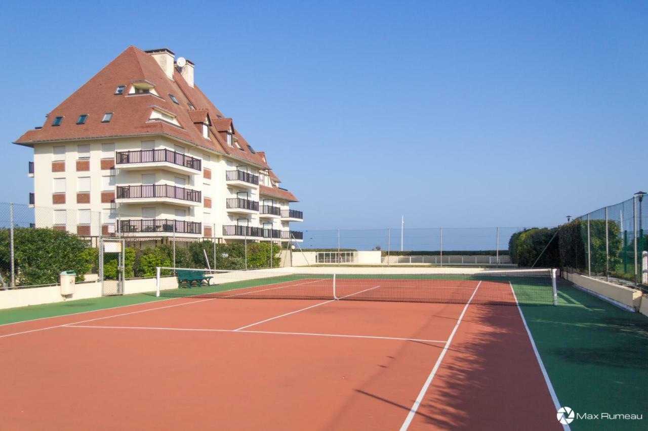 Studio Moderne Acces Plage, Piscine Et Tennis Кабур Екстериор снимка